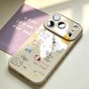 Cute Healing Soft Dog iPhone 17/17Pro Drop-proof Case, Apple 16/15 Protective Cover, New Model