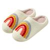 Cotton slippers men's winter new indoor home thick bottom warm non-slip household wool slippers women