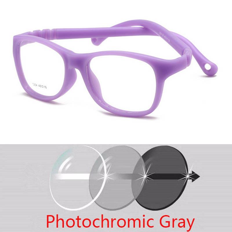 Anti Blue Light Kids Square Glasses Children Boy Girls Computer Prescription 3-10 Years -0.5 -0.75 -1.0 -1.5 -2.0 -3.0 -4.0