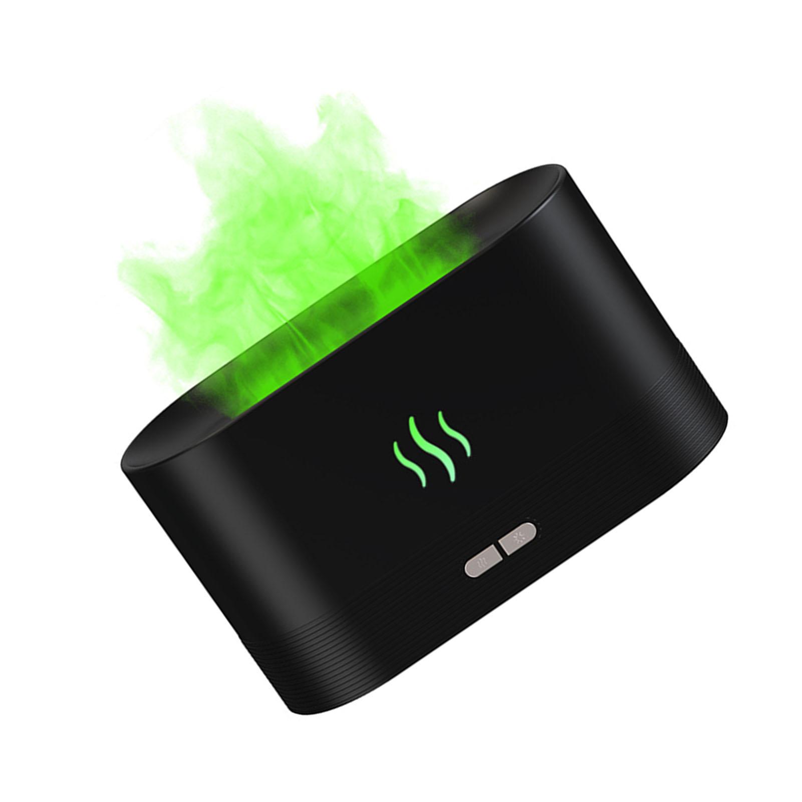 

Увлажнитель воздуха Flame Aromatherapy Ultrasound Color LED Ambient Lighting 180 мл Portable Lavender