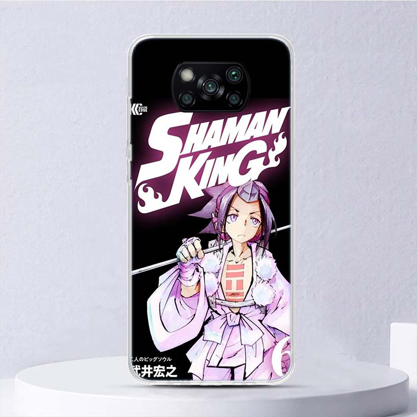 Anime Shaman King Soft Case For Xiaomi Poco X7 X6 X5 X4 X3 Nfc F7 Ultra F6 F5 Pro Phone Cover F4 Gt F3 M5S M4 M3 M5 Funda Coque