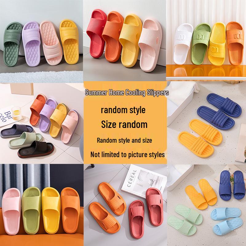 

Women s Thick-Soled Summer Slippers - Soft, Lightweight, Cool Indoor/Outdoor Footwear for Couples Size 44-45 [Runs Small by 1-2 Sizes]