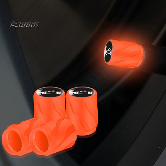 12 buc. Capace universale pentru supapa anvelopei pentru mașină, luminoase, Vizibilitate îmbunătățită, Instalare simplă, Capace universale pentru supape pentru anvelope, pentru exteriorul mașinii