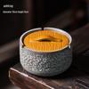Chinese Style Ceramic Ashtray with Lid for Home and Office