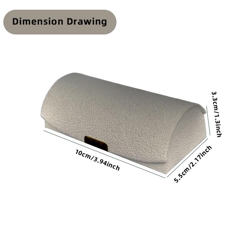Elegant Compact Jewelry Box: Portable Storage for Rings, Necklaces, and Earrings