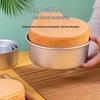 Aluminum Alloy Chiffon Cake Mold Set with Removable Bottom