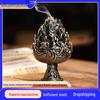 Retro Mini Hollow-Out Boshan Incense Burner - Creative Cloud Design for Office or Home Decor