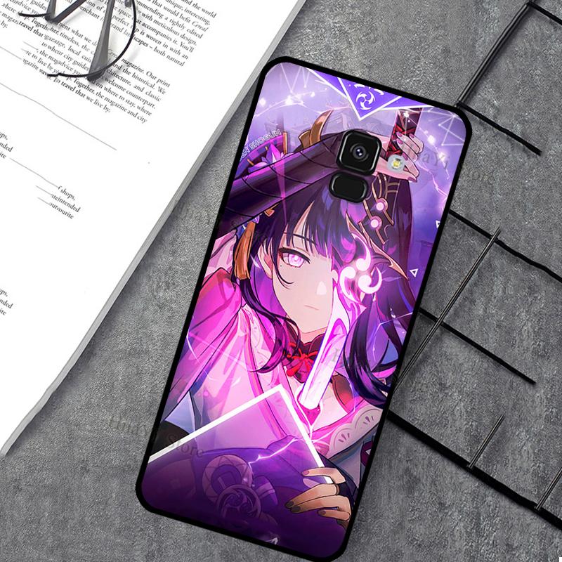 Genshin Impact Raiden Shogun Baal Case For Samsung J3 J5 J7 J1 A3 A5 2016 2017 J4 J6 J8 A7 A9 A6 A8 Plus 2018 Coque Fundas