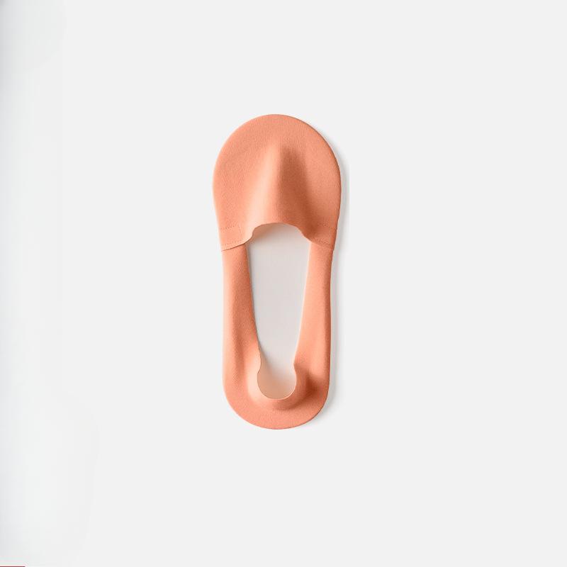 Female Spring and Summer Silicone Antibacterial Anti Slip Anti Pilling Invisible Socks