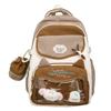 Schoolbagins cute backpack female small fresh middle and high school student schoolbag large capacity two-dimensional girl bar pain bag