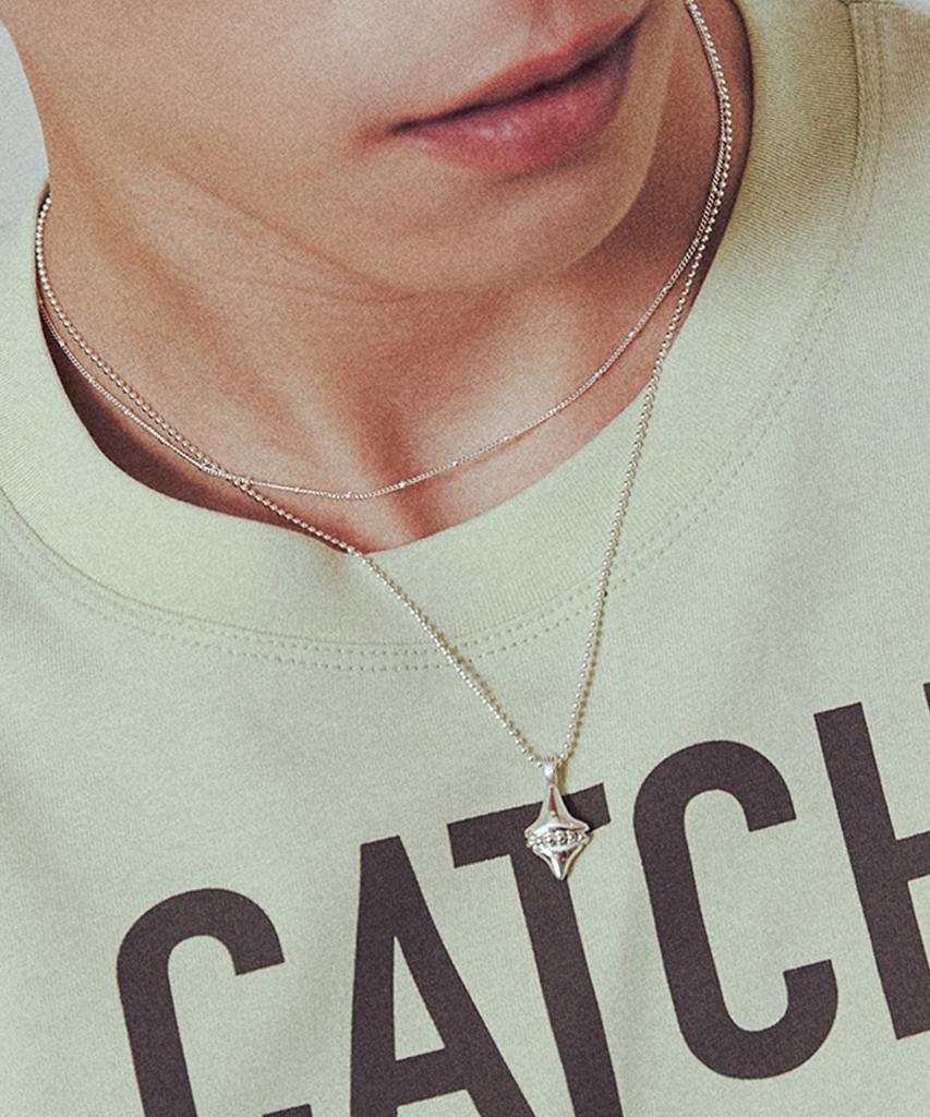 Yune Cinch Dia Necklace_[Silver925]