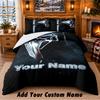 Scream Ghostface Custom Name 3Pcs Bedding Set 1 Bed Sheet 2 Pillowcases Bedroom Home Decor