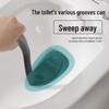 Swan Toilet Brush with Base - Fashionable Household Bathroom Cleaner for Squat Toilets