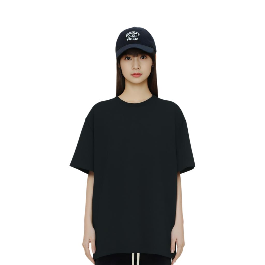 Converse T Shirts Unisex Black Crew Neck Moderate 10024493-A02