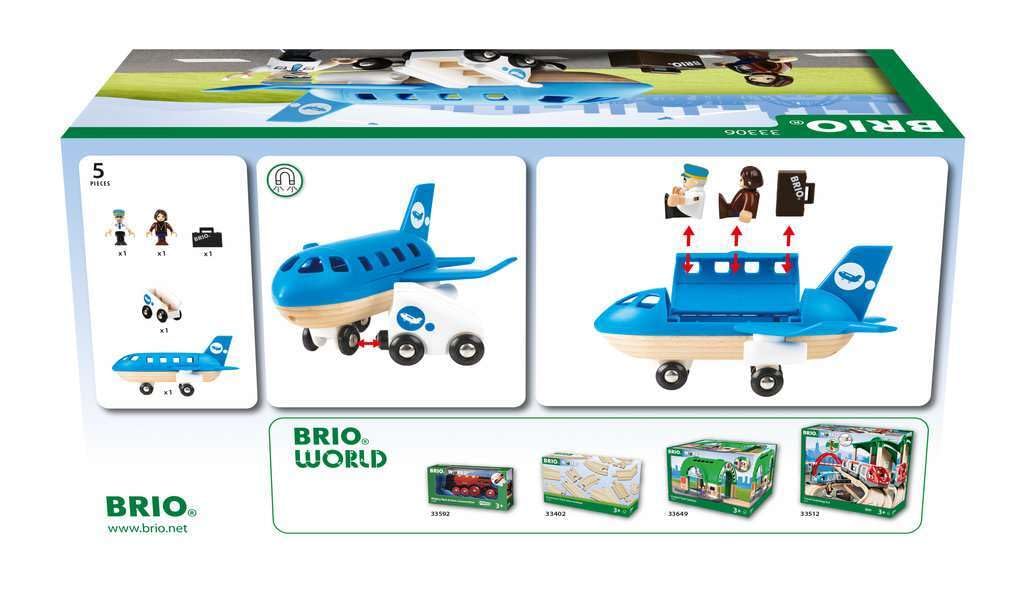 VHOB Brio Airplane Train