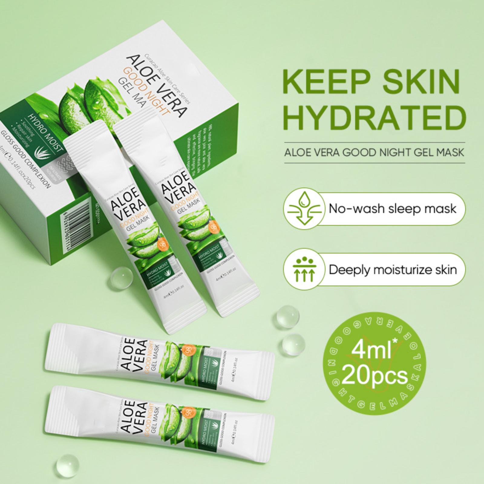 

SADOER 20pcs 4ml Sleeping Mask Moisturizing And Rejuvenating One Size