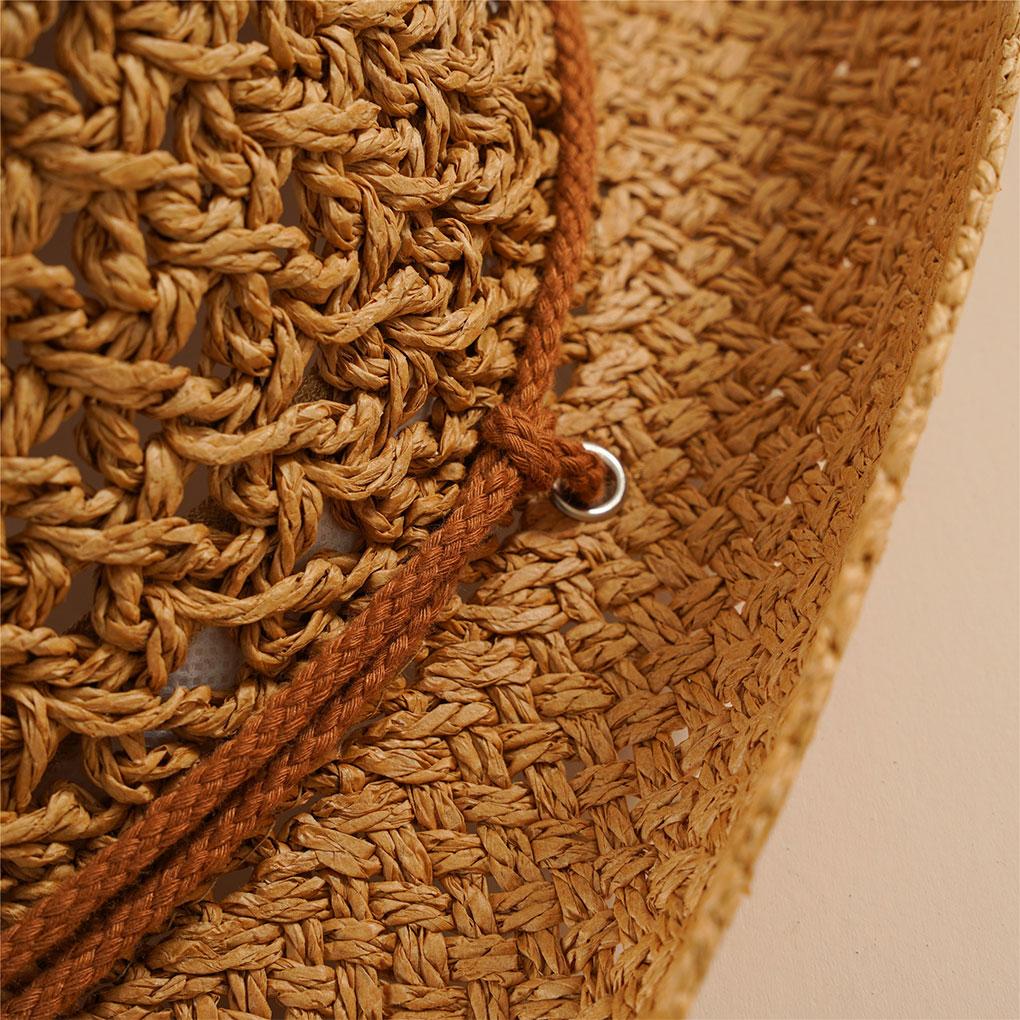 Wide Brim Western Sun Hat Breathable And Waterproof For Outdoor Adventures PP Outdoor Straw Hats Cowboy Hat Beach Cap