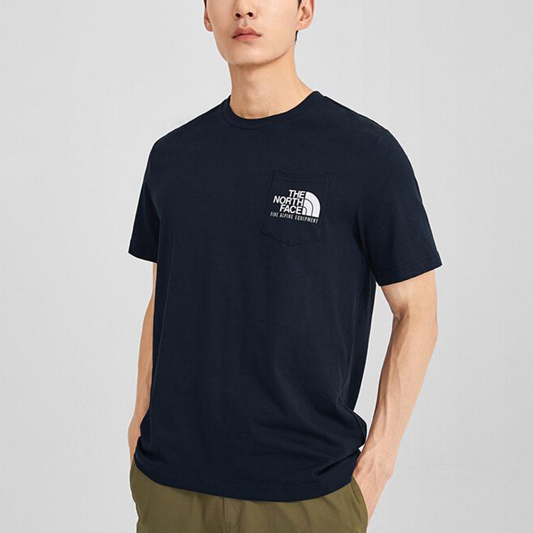 THE NORTH FACE T Shirt Men's Dark Blue NF0A4U9L-RG1