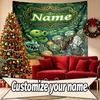 Custom Name Personalized Plants vs. Zombies Print Tapestry, Wall Art Decor, Bedroom, Dorm, Apartment, LivingRoom, Party Backdrop, Gift for Birthday
