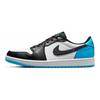 Air Jordan 1 Retro Low OG UNC Unisex Sneakers White Dark-Powder-Blue Black CZ0790-104