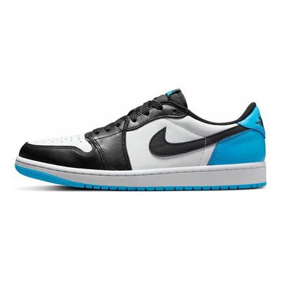 Zapatillas Unisex Air 1 Retro Low OG UNC Blanco Azul Polvo Oscuro Negro CZ0790-104
