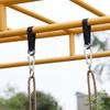 2Pcs Durable Hanging Belt Hammock Swing Hanging Belt And Steel Alloy Hooks Outdoor Camping Hiking Tools Hammock Accessories