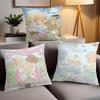 Cartoon Cute P-Precious M-Moments Pillow Case Office Cushions Suitable For Sofa Car Bedroom Decorative Cushion Cover