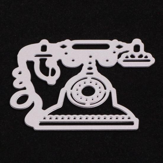 Ștanță de Tăiere Embosare Formă Telefon Șablon Artizanal DIY Matriță Scrapbook Decor