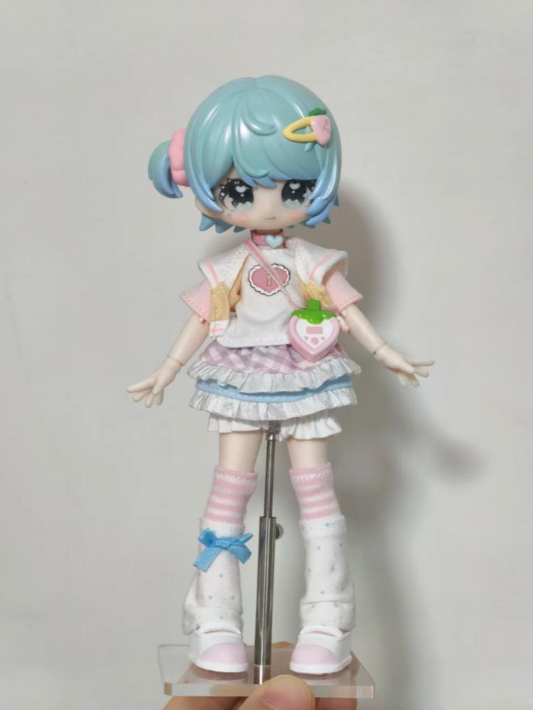 New Genuine Unveiled Door Little Key Artbook Series 1/12 Bjd Mjd Blind Box Cute Open Eyes Articulated Action Figure Model Gifts