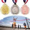 2 in Medal Kids Golden Winner Awards Medal Gold Silver Bronze Prize Gold Silver Bronze Award Medal for Competitions Party