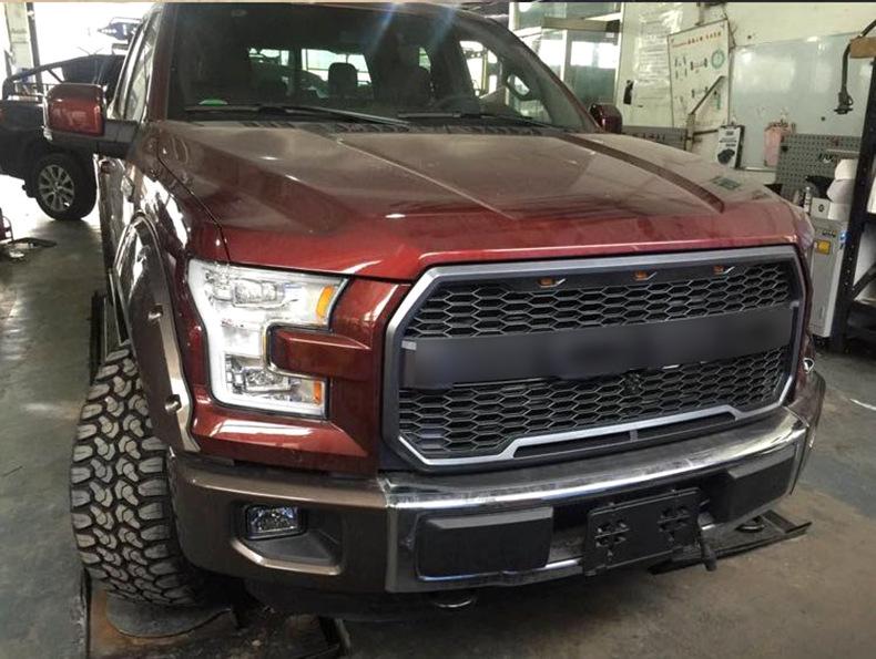 Fits 2015-2017 Ford F150 for Raptor Style Front Bumper Modification
