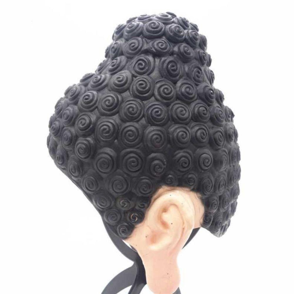 Funny Buddha Swimming Hat Flexible Buddha Mask Swimming Caps Buddha Headgear  Stage Performance