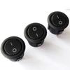 5/20/100Pcs 2Pins ON-OFF KCD1 Round Rocker Switch Push Button Electrical Power Toggle Switch for Car Boat Switches