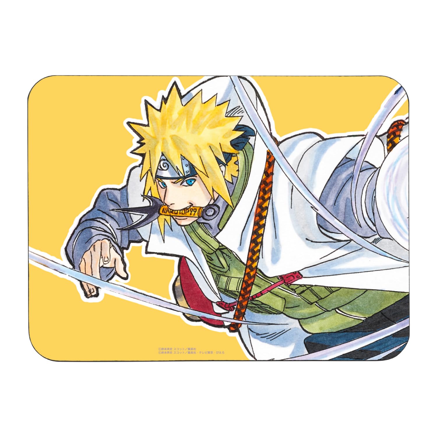 

Gourmandies NARUTO Mouse Pad Minato Namikaze BNRT-21B