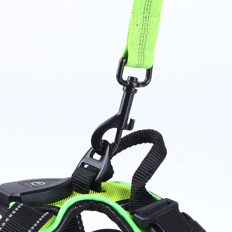 LED Flashing Dog Vest with USB Charging and Explosion-Proof Design