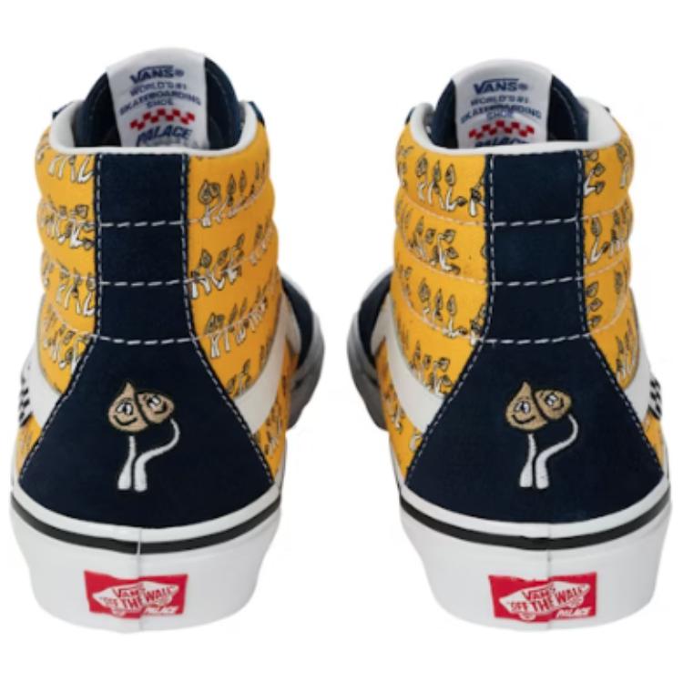 Vans Palace X Vans SK8 HI Shroom Pack 'Black Yellow' VN0A4BWBA8L