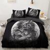3D Skull Bedding Sets Duvet Quilt Cover Set Comforter Bed Linen Pillowcase King Queen Full Double Home Texitle