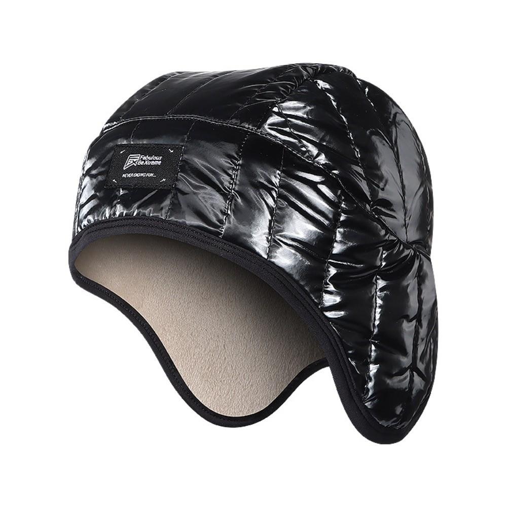 Water Repellent Winter Ear Flap Hat Windproof Quilted Winter Cap New Cold Weather Hat Skiing
