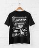 Retro Comic Book Style UFO's Attack T Shirt Funny Alien 50s Cinema Style Design