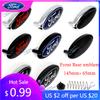 Adesivo per Auto 1 pz 3D Ford 14,7 cm Nero ABS Logo Anteriore Auto Griglia Anteriore Paraurti Posteriore Portellone Posteriore Adesivo Emblema Adesivo Styling A