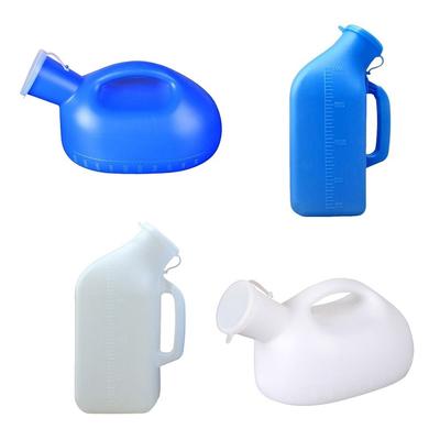 2000ml Capacity Large Capacity Urinal Plastic Material Portable Urinal  For Bedridden Elderly