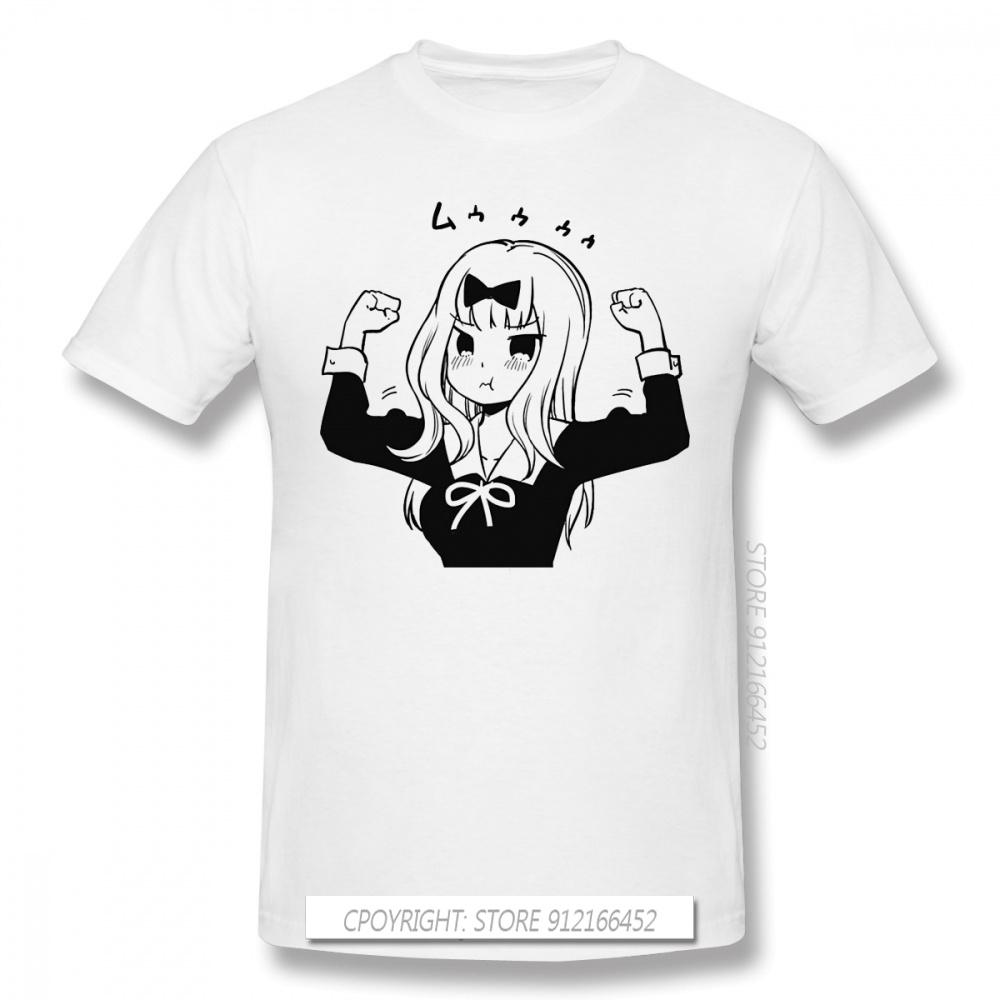 

Kaguya Sama Love Is War Miyuki Shinomiya Fujiwara Anime TShirts For Men Chika Funny O-Neck Cotton T Shirt Kawaii - Men s Summ... 5XL різнокольоровий