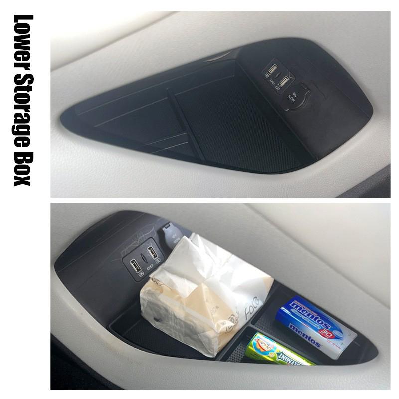 VHG1 For BYD Song Pro DM-i 2022-2025 Car Center Console Armrest Storage Box Interior Central Organizer Tray Auto Interior Accessories