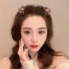 Diamond Studded Bow Small Hair Clip New Feminine Temperament Bangs Side Broken Hair Clip Fashion Small and Exquisite Grip Clips