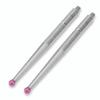 2pcs Ruby Ball Tip Indicator Probe 2mm Diameter Measuring Insert  Precision Measurement