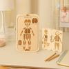 Jigsaw Design Montessori Jigsaw Puzzle Organ Model Human Structure Toy  Science Learning