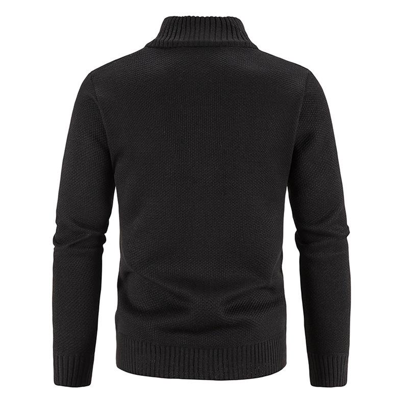 Herren Casual Grenzüberschreitende Pulloverjacke: Jugendtrend Grobstrick-Strickjacke