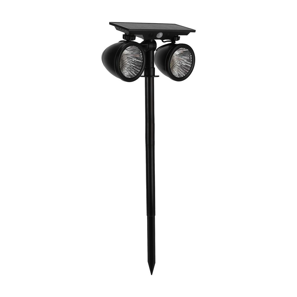 Solar Projection Light Human Body Induction TwoColor Solar Lawn Lamp for Garden Plants