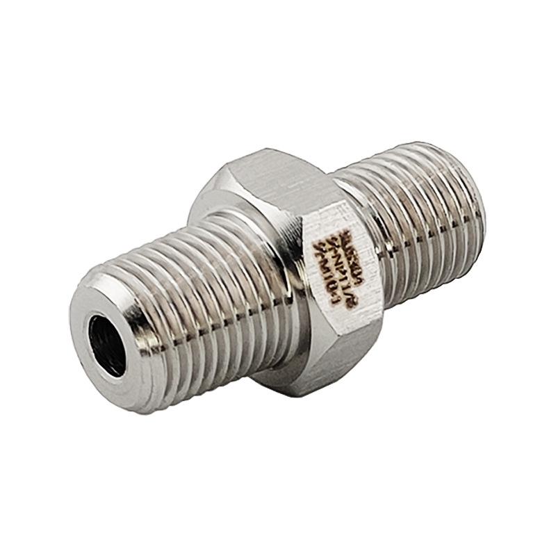 

Male M10X1 to Male NPT1/8 Stainless Steel 304 Threaded Adapter, Metric to Inch Reducer