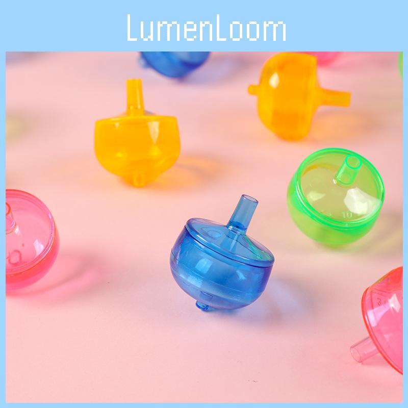 Transparent Gyroscope Toy For Kids Plastic Handheld Toy Creative Gift For Children